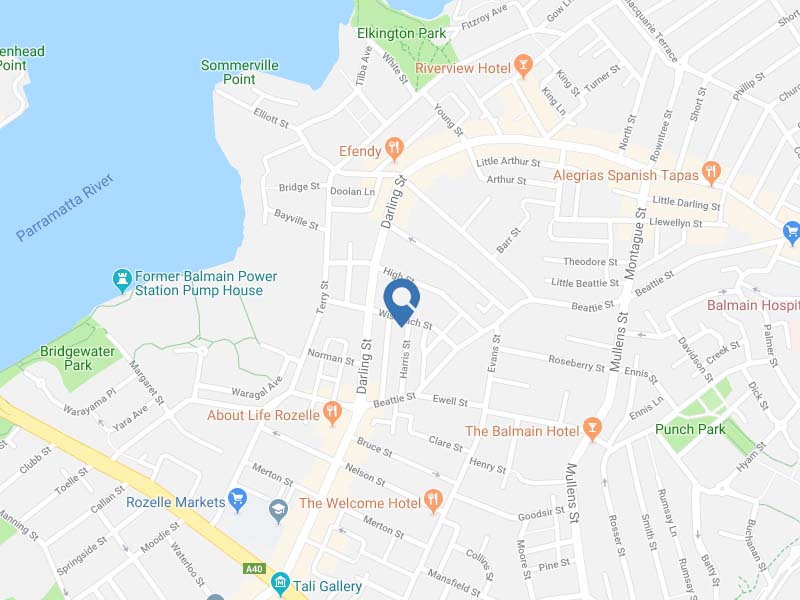Home Buyer in Balmain, Sydney - Map