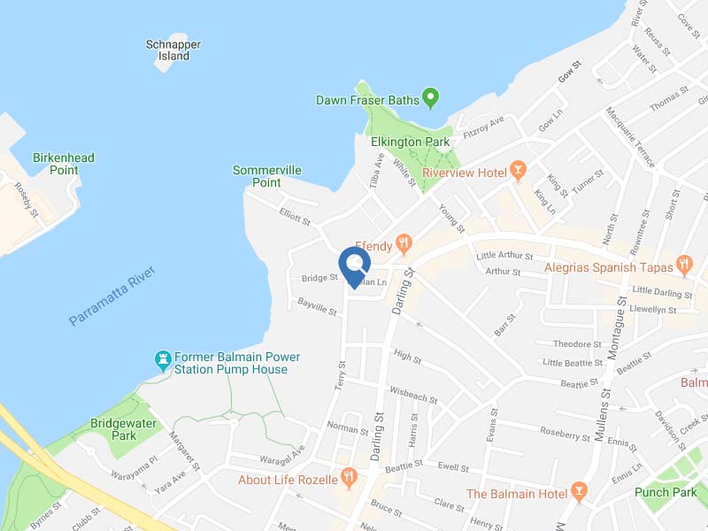 Home Buyer in Terry St, Balmain, Sydney - Map