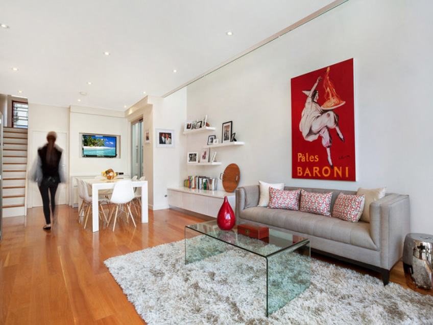 Home Buyer in Annandale, Sydney - Living Room