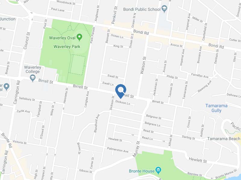 Home Buyer in Birrell Street Bronte, Sydney - Map