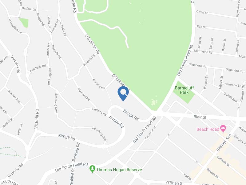 Buyers Agent Purchase in Birriga Road Bellevue Hill, Sydney - Map