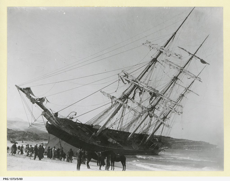Hereward Shipwreck Circa 1898