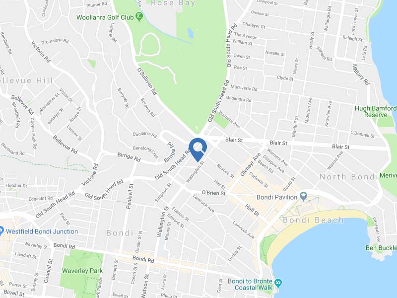 Home Buyer in Bondi Beach, Sydney - Map
