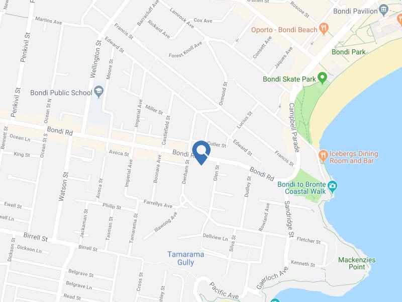 Investment Property in Bondi Beach, Sydney - Map