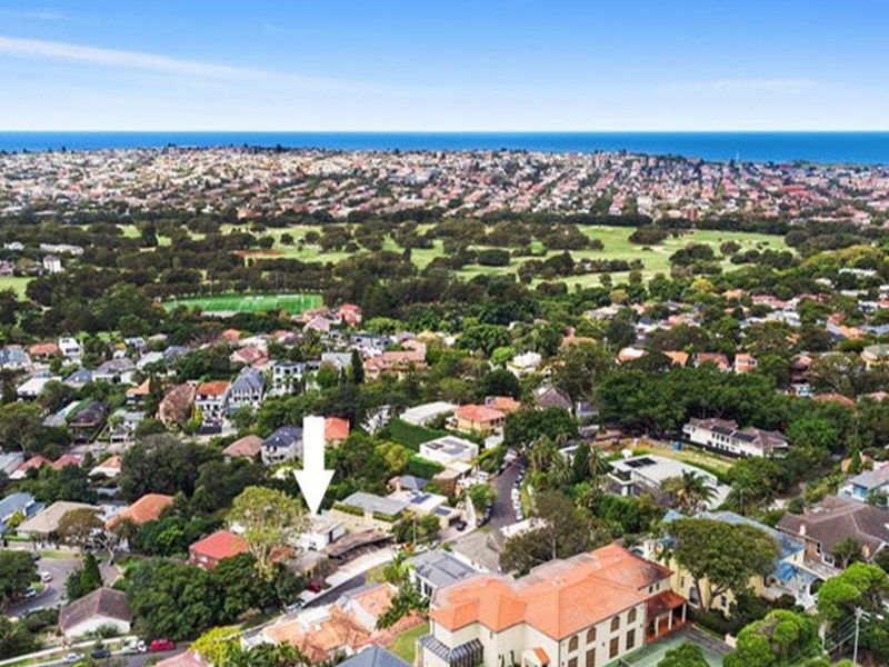 Buyers Agent Purchase in Bellevue Hill, Sydney - Aerial View
