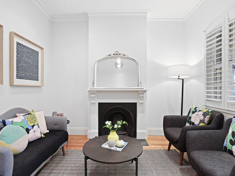 Buyers Agent Purchase in Erskineville, Sydney - Living Room