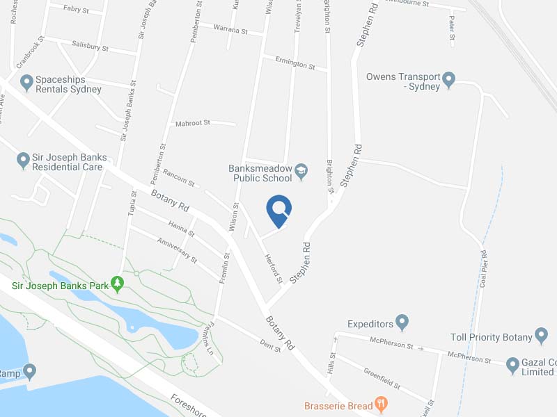 Home Buyer in Hereford St Botany, Sydney - Map