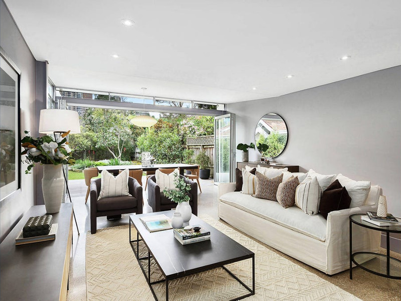 Home Buyer in Neutral Bay, Sydney - Living Room