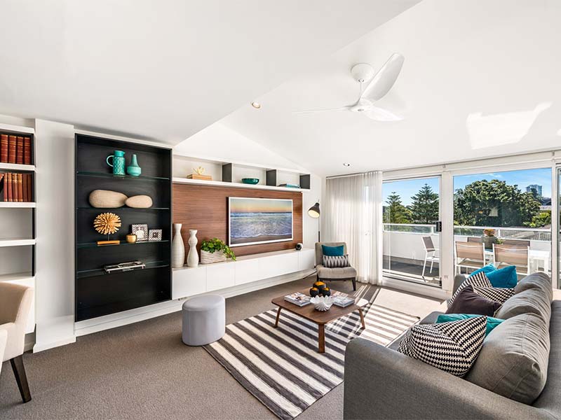 Home Buyer in North, Sydney - Living Room