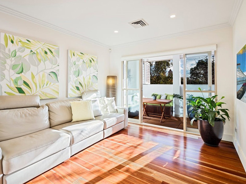 Off-Market Purchase in Eastern Suburbs Parkside Apartment, Sydney - Living Room