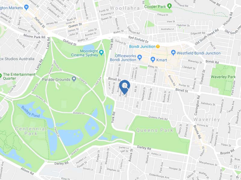 Home Buyer in Queens Park, Sydney - Map