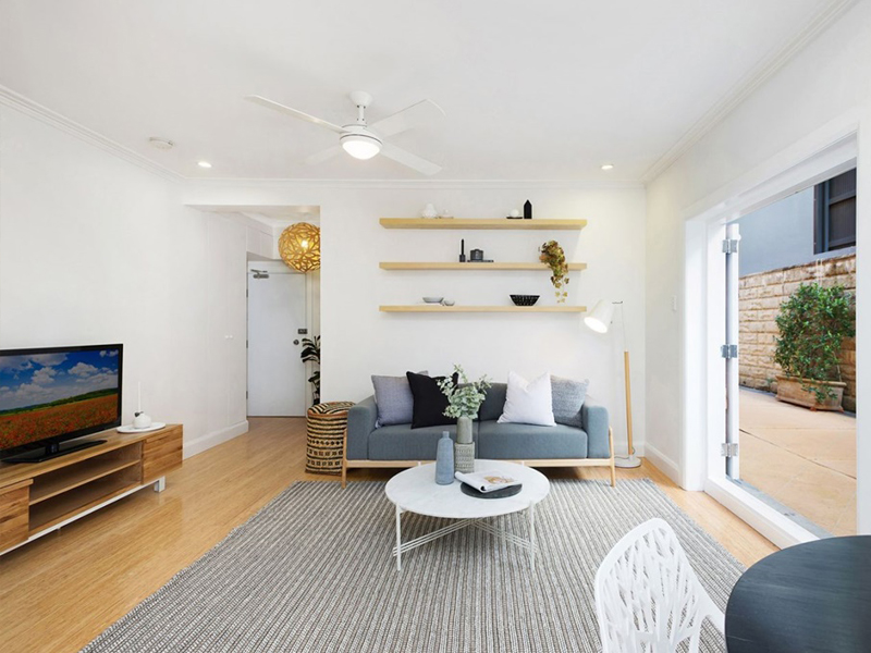 Home Buyer in Woollahra, Sydney - Living Room