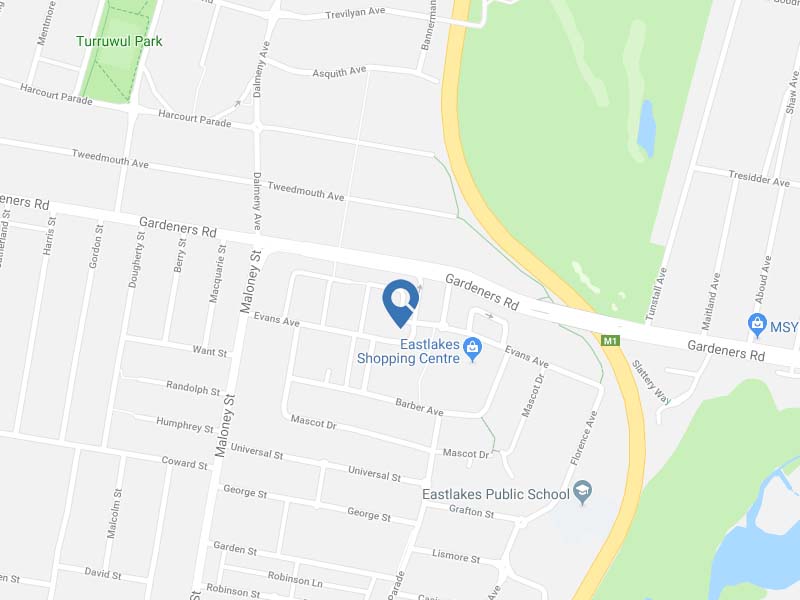 Home Buyer in Evans Ave, Eastlakes, Sydney - Map