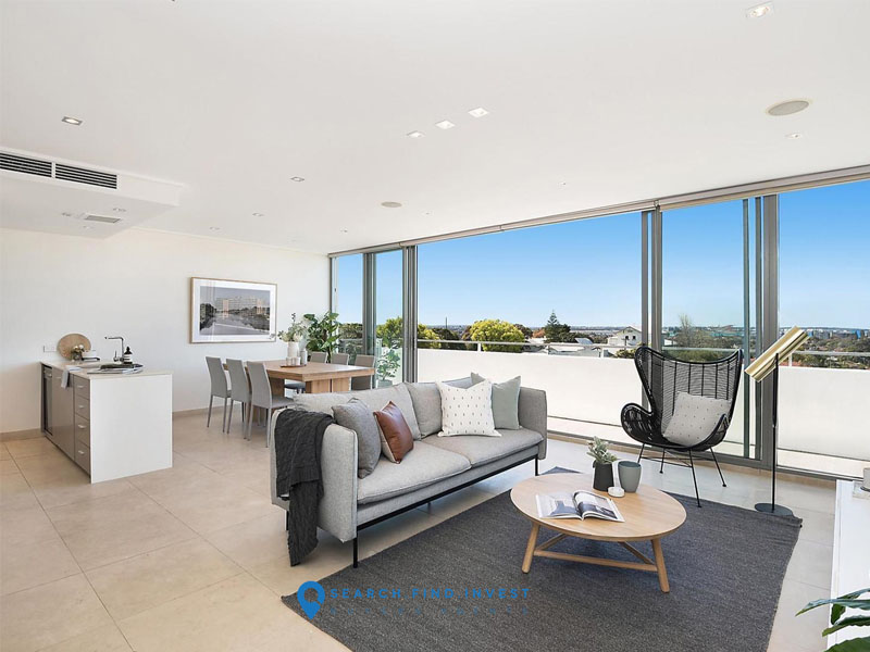 Home Buyer in Tempe, Sydney - Living Room