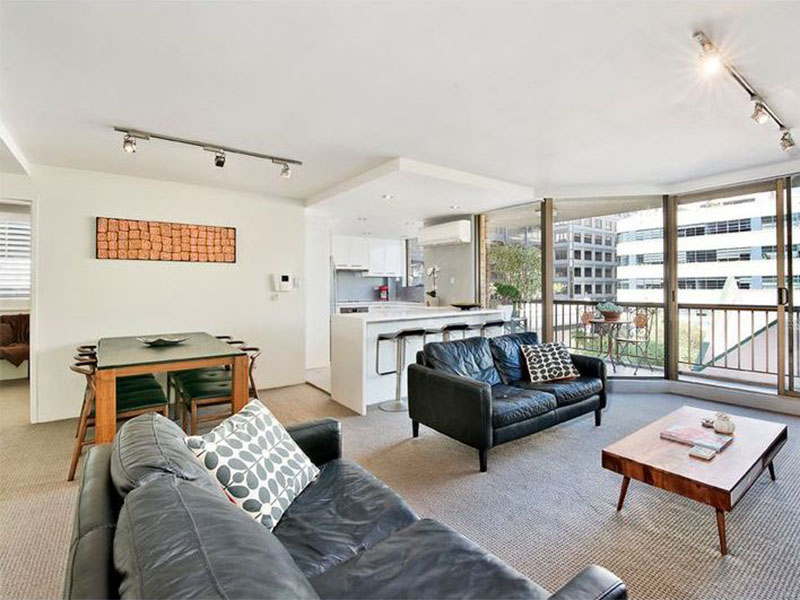 Home Buyer in Woolloomooloo, Sydney - Living Room