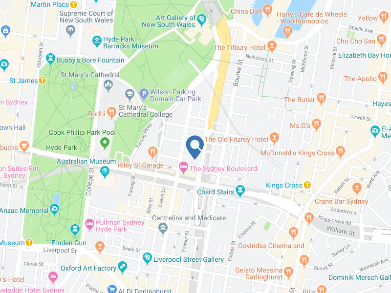 Home Buyer in Woolloomooloo, Sydney - Map