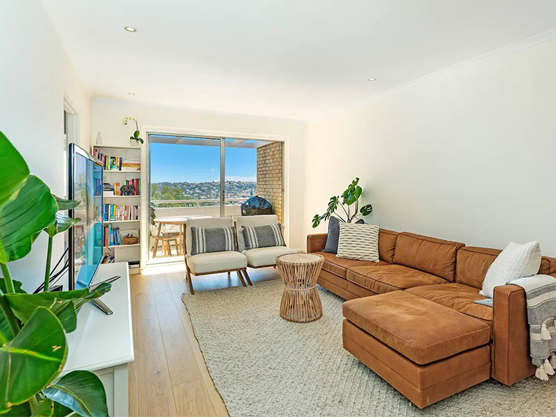 Home Buyer in Bondi Beach, Sydney - Living Room