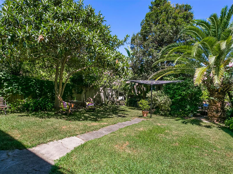 Home Buyer in North, Sydney - Backyard