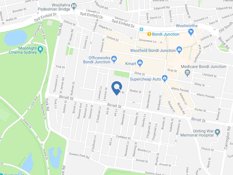 Buyers Agent Home Buyers Keiran St Bondi Junction Map 