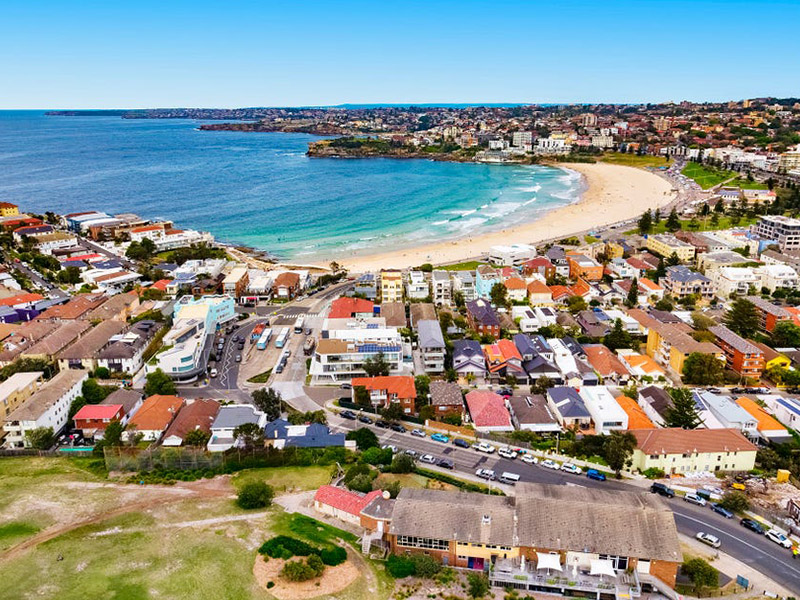 Buyers Agent Purchase in North Bondi, Sydney - Ariel View