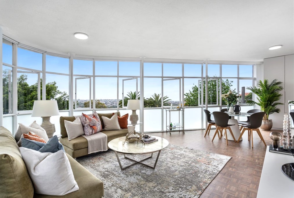 Home Buyer in Bellevue Hill, Sydney - Living Room