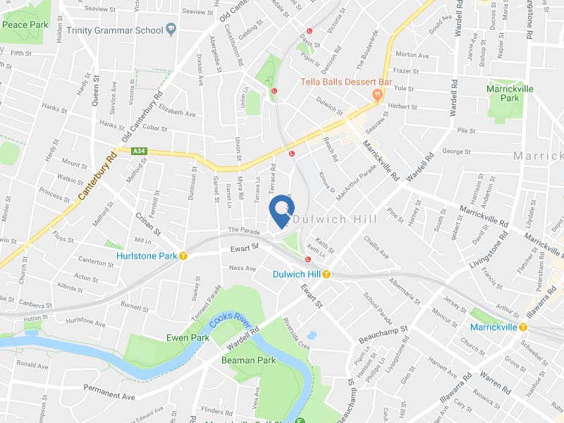 Home Buyer in Dulwich Hill, Sydney - Map