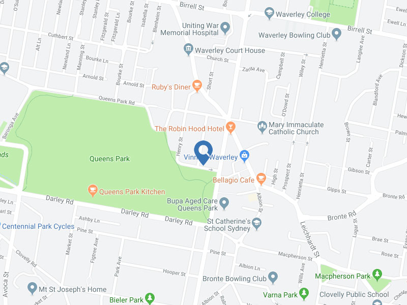 Investment Property in Queens Park, Sydney - Map