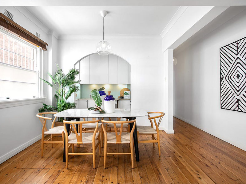 Home Buyer in Ocean St Bondi, Sydney - Dining Room