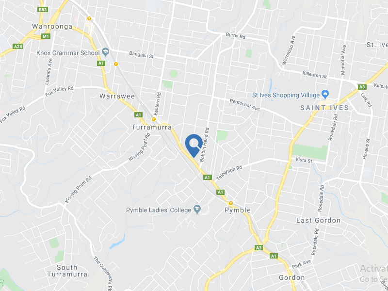 Buyers Agent Purchase in Pymble, Sydney - Map