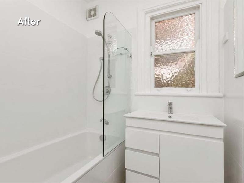 Renovation Purchase in Art Deco, Sydney - Bathroom After