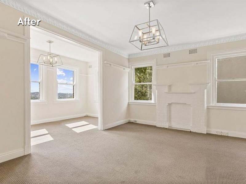 Renovation Purchase in Art Deco, Sydney - Living Room After