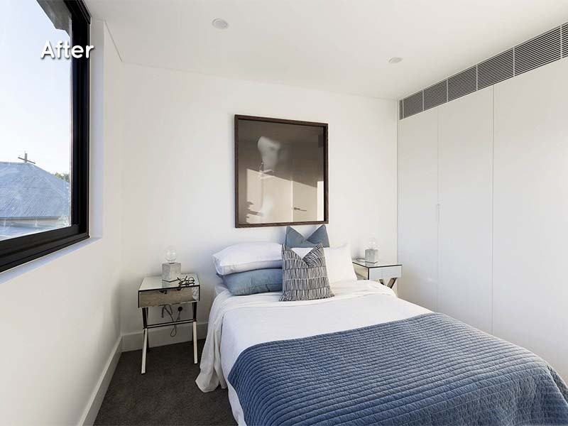 Renovation Purchase in Inner West Terrace, Sydney - Bedroom After