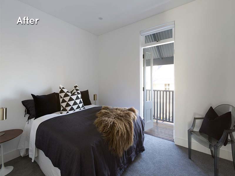 Renovation Purchase in Inner West Terrace, Sydney - Bedroom After