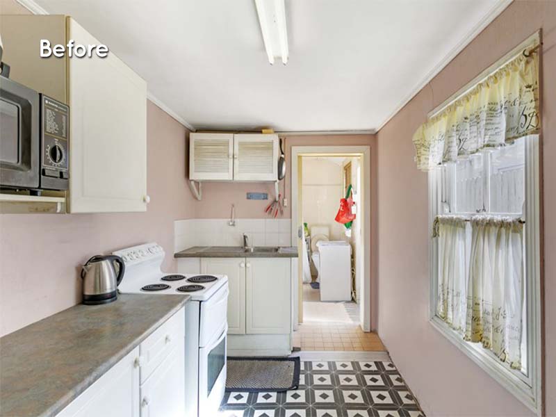 Renovation Purchase in Inner West Terrace, Sydney - Kitchen Before