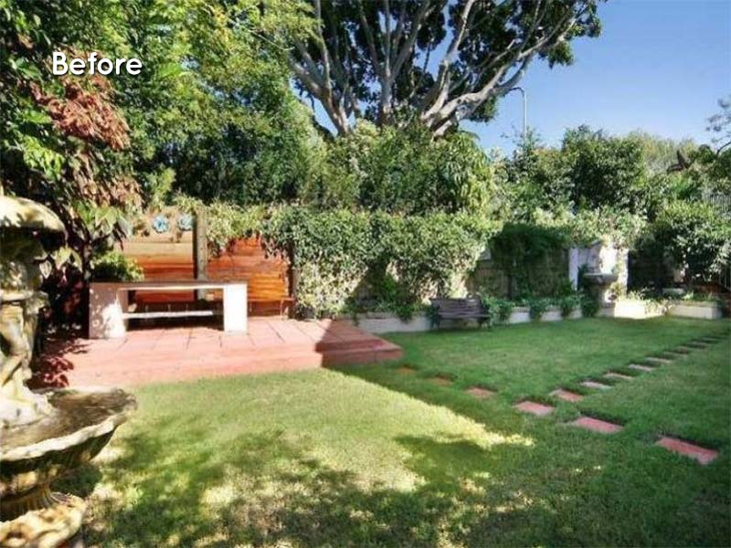 Renovation Purchase in Eastern Suburbs, Sydney - Garden Before