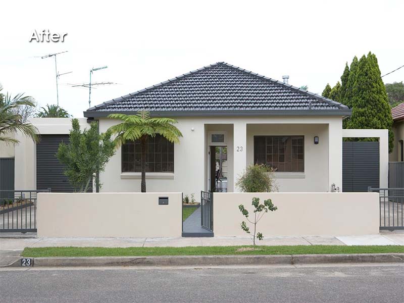 Family Home Renovation - Front After