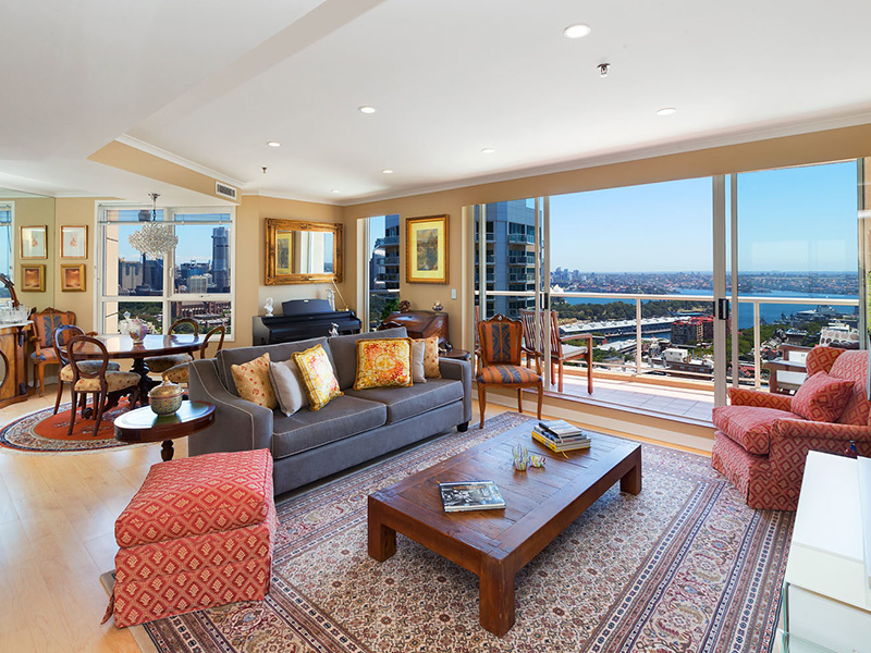 Home Buyer in Rushcutters Bay, Sydney - Living Room