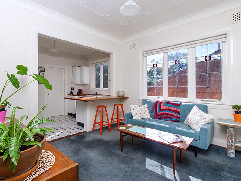 Buyers Agent Purchase in Woollahra, Sydney - Living Room