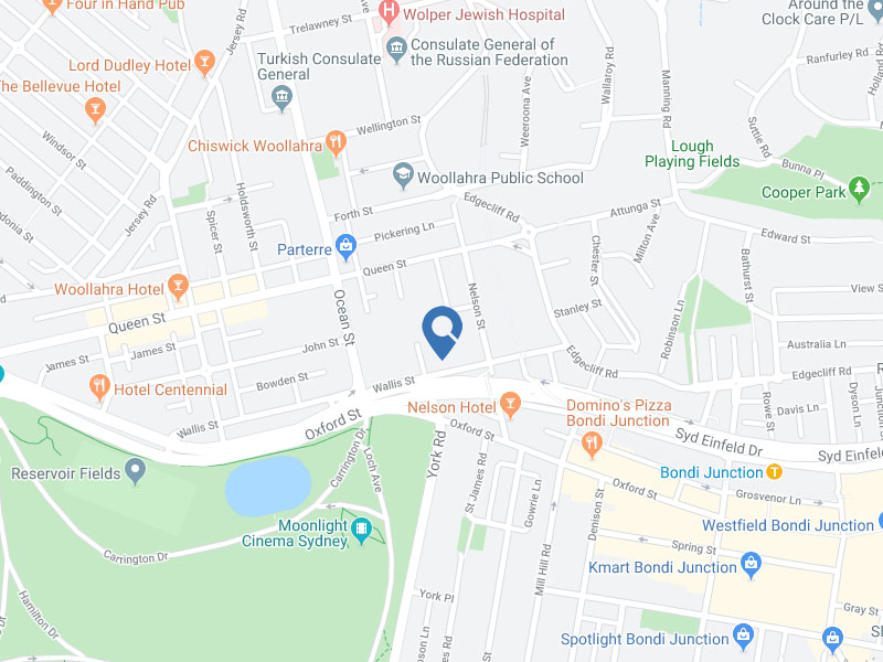 Buyers Agent Purchase in Woollahra, Sydney - Map